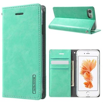 Goospery Classy Leather Case for iPhone 7 / iPhone 8 - Mint Green